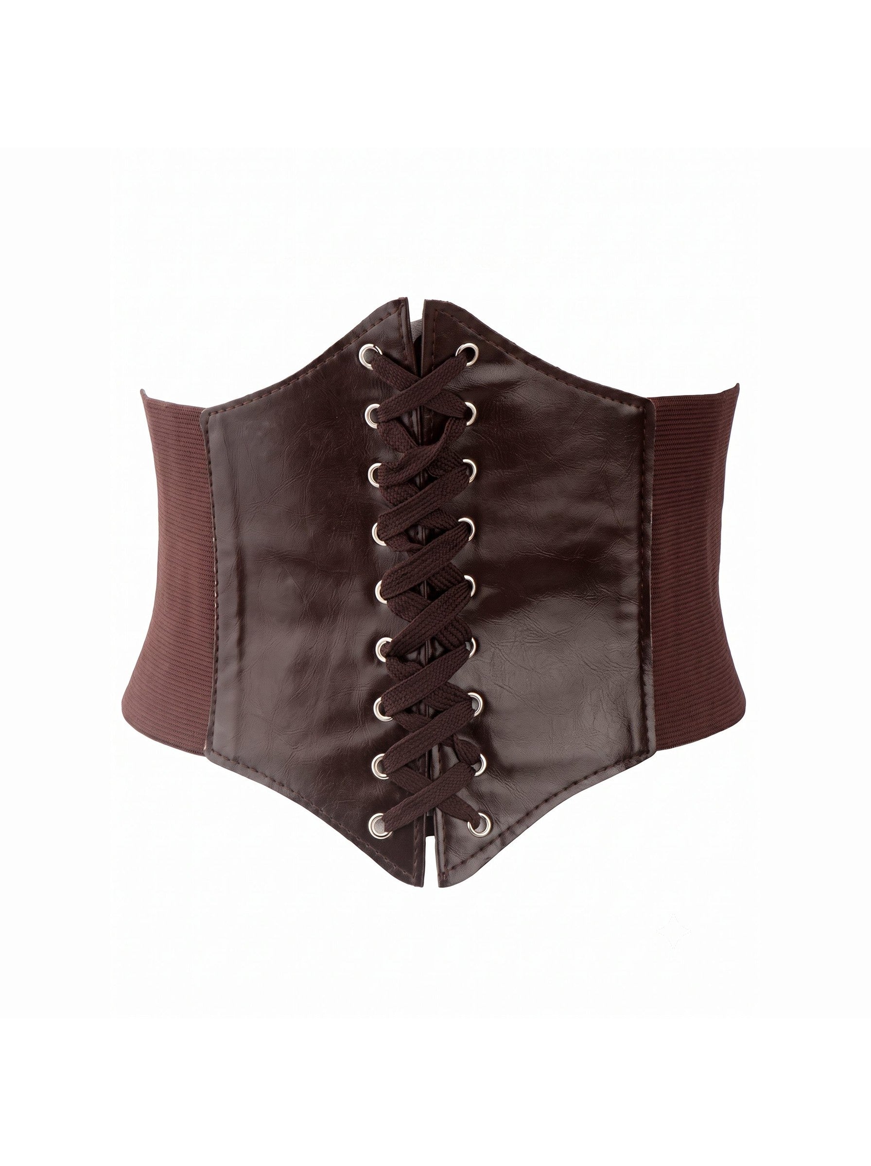 Retro Vintage Casual Style Palace Waist Cincher Elastic Wide Decorative Belt Casual Daily Carnival Masquerade Party Bachelorette Party