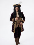 Cosplay Wigs Black Long Curly Synthetic Wig for Men Cosplay Party