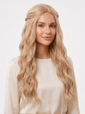 Cosplay Wigs Blonde Long Curly Wavy Synthetic Wig for Women Cosplay Party