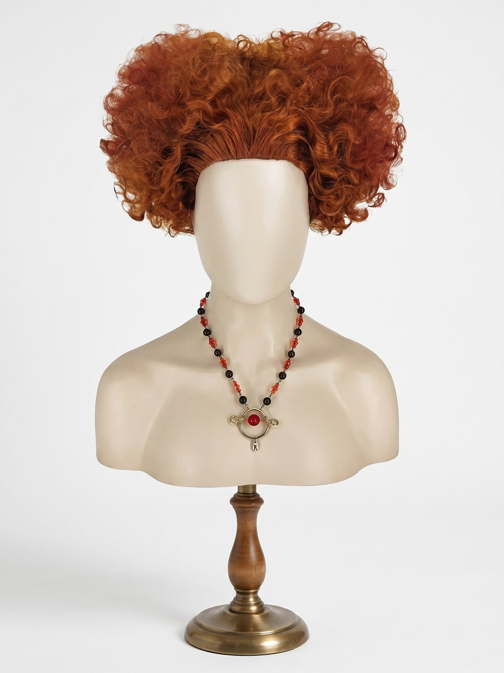 Cosplay Wigs Brown Short Curly Synthetic Wig for Women Cosplay Party