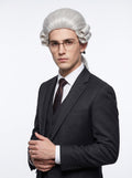 Cosplay Wigs Mens Long Wavy Wig Judge Colonial Wig Costume Cosplay Party