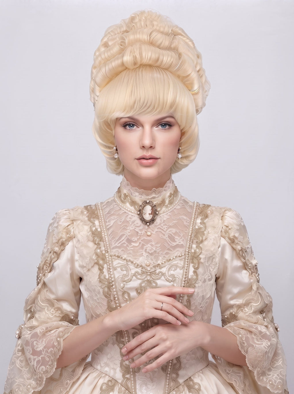 Cosplay Wigs Golden Short Curly Wig Roman Inspired Curls Historical Themed Events Cosplay Costume