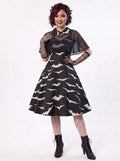 A-Line/Princess V-Neck Sleeveless Knee-Length Halloween Performance Costumes Dress