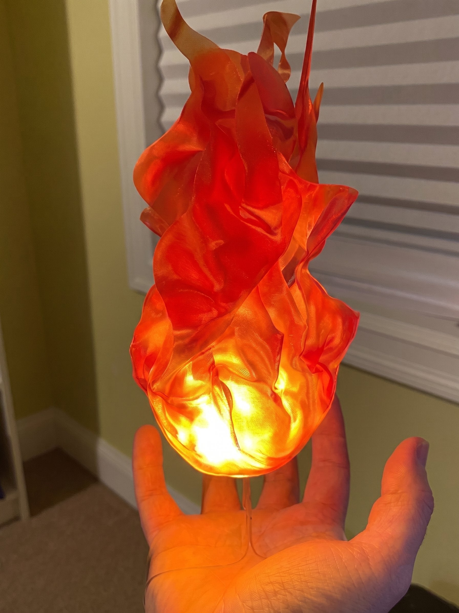 Halloween Party Floating Fireball Lights Magic Decoration Props