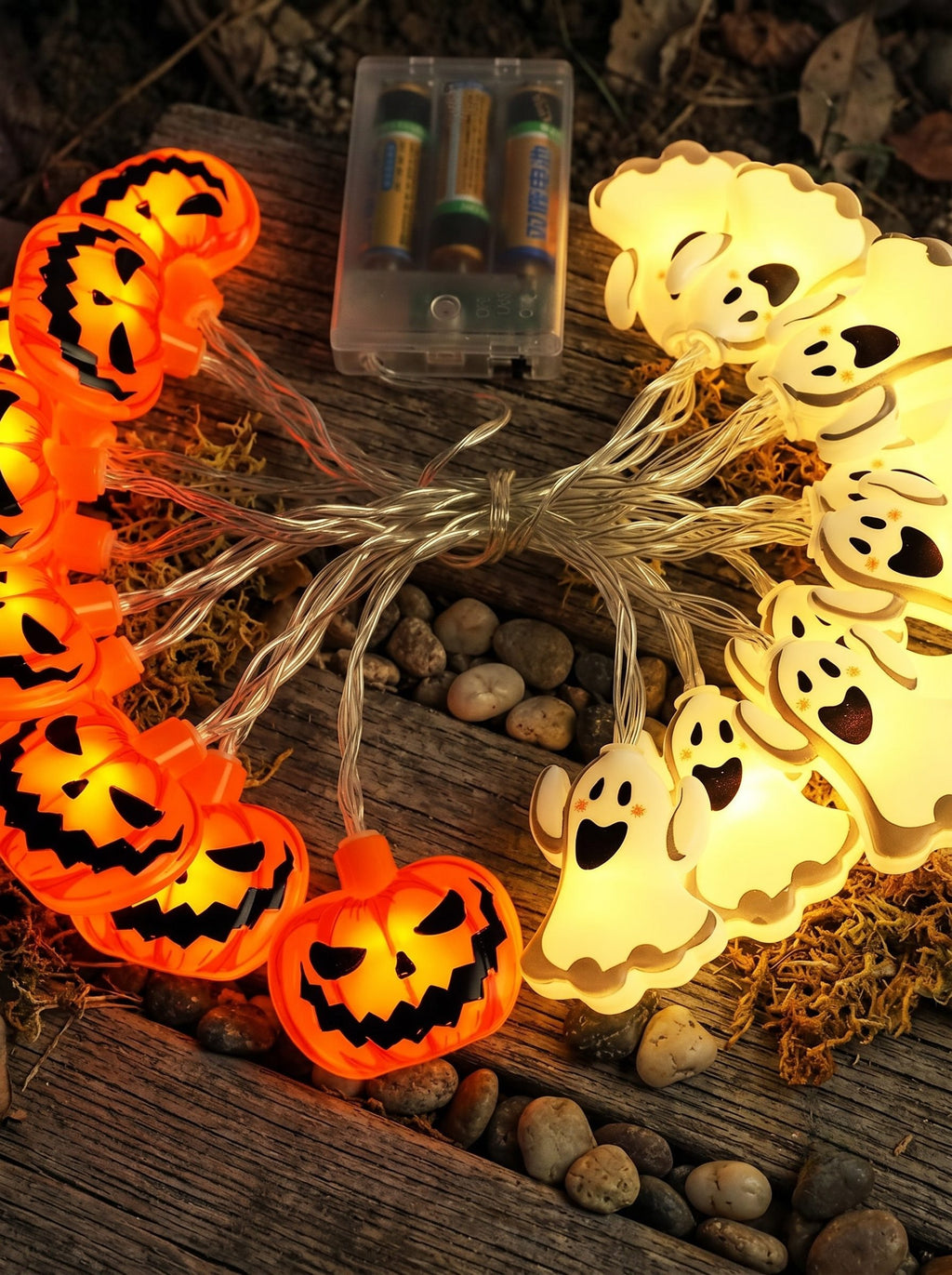 Mini Cute Halloween Pumpkin Decoration String Lights