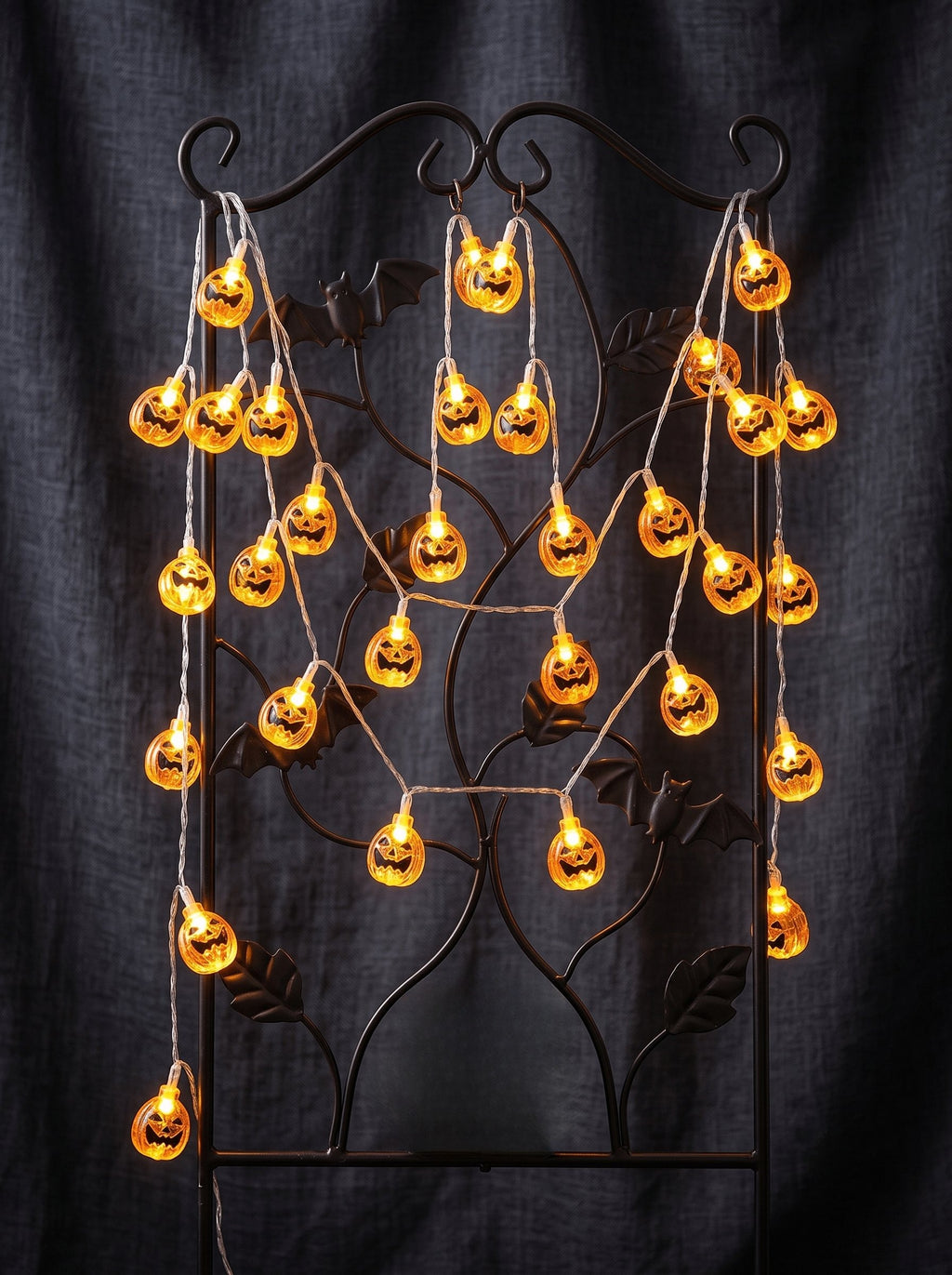 Halloween Pumpkin Indoor Decoration Atmospheric String Lights