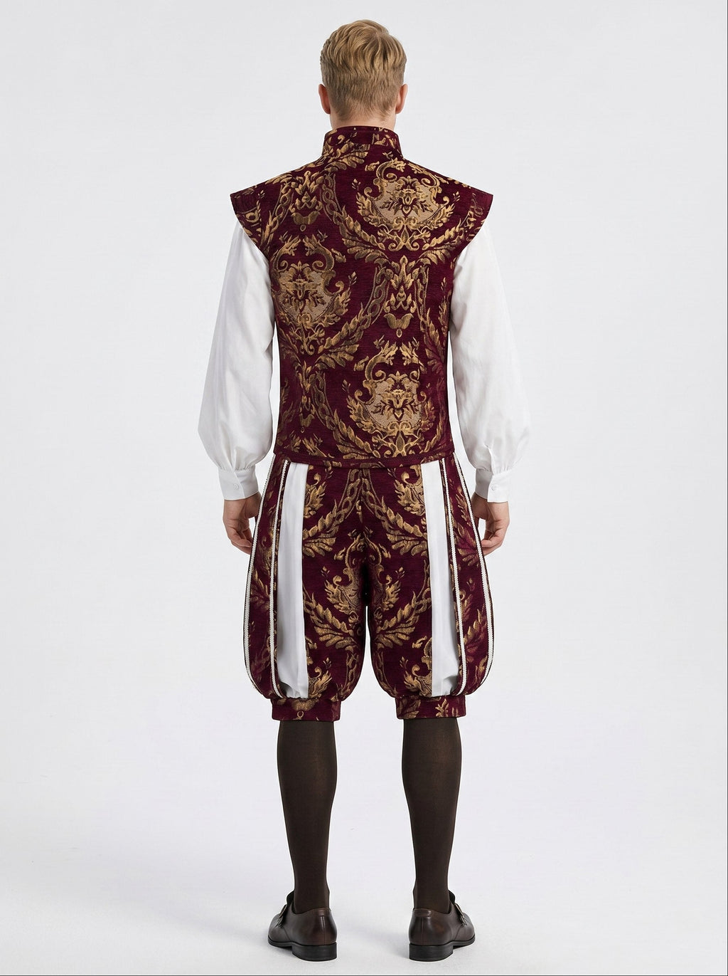 Rococo Vintage Men's Royal Outfit Costume Nobleman Cosplay Halloween Carnival